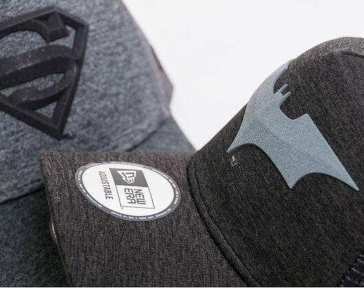 Kšiltovka New Era Trucker Concrete Jersey Batman 9FORTY Black/Grey Heather Snapback