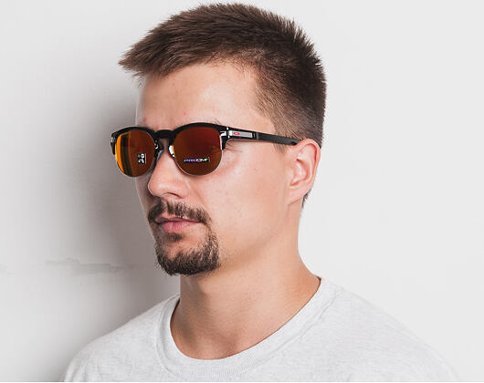 Sluneční Brýle Oakley Latch Key M Polished Black Ink/Prizm Ruby OO9394-0452
