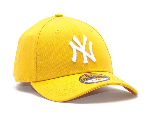 Kšiltovka New Era League Essential New York Yankees 9FORTY Yellow/White Strapback