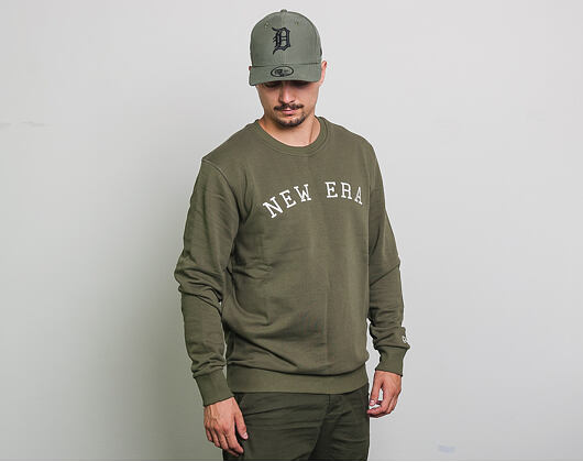 Mikina New Era Branded Arch Crew New Olive