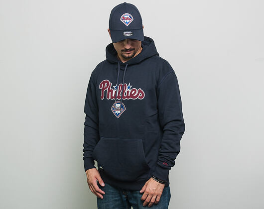 Mikina S Kapucí New Era Postgradual Pack Po Hoody Philadelphia Phillies Navy