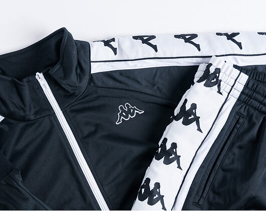 Mikina Kappa Banda 10 Ahran Black/White