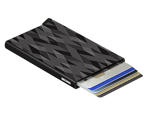 Pouzdro Na Karty Secrid Card Protector Laser Zigzag Black