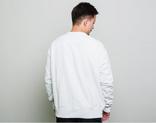 Mikina Champion Crewneck Sweatshirt Maxi Unisex White