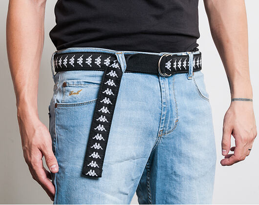 Pásek Kappa Banda Bandabelt 3.5 Black/White