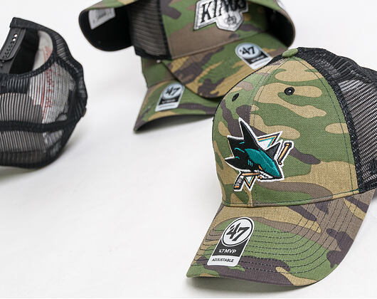 Kšiltovka 47 Brand Pittsburgh Penguins Camo Branson MVP Snapback