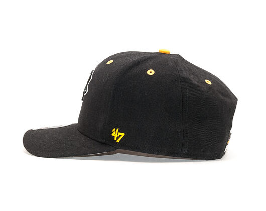Kšiltovka 47 Brand Pittsburgh Penguins Audible MVP DP Black Strapback