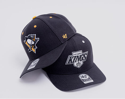 Kšiltovka 47 Brand Pittsburgh Penguins Audible MVP DP Black Strapback