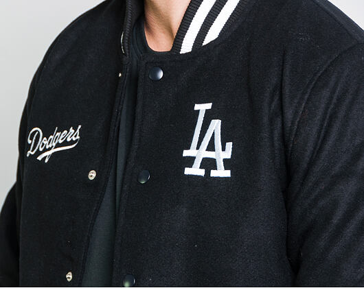 Bunda New Era Los Angeles Dodgers Team Apparel Bomber Black