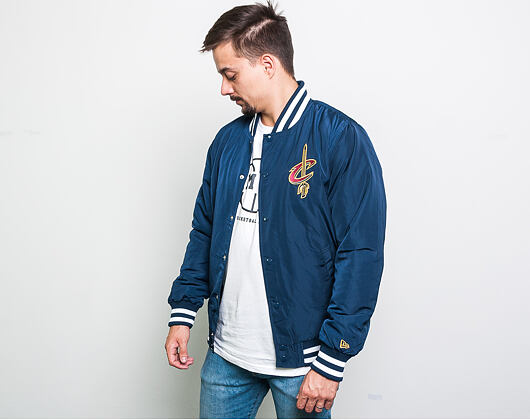 Bunda New Era Cleveland Cavaliers NBA Team Apparel Bomber Navy
