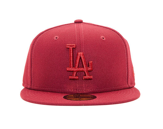 Kšiltovka New Era 59FIFTY Los Angeles Dodgers League Essential Cardinal