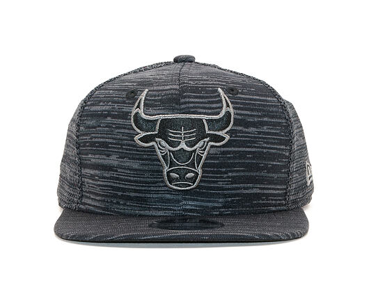 Kšiltovka New Era 9FIFTY Chicago Bulls Original Fit Engineered Black/Grey Heather Snapback
