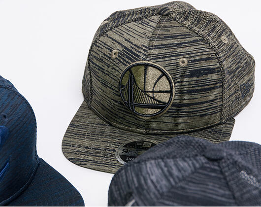 Kšiltovka New Era 9FIFTY Golden State Warriors Original Fit Engineered New Olive/Black Snapback