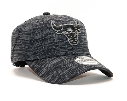 Kšiltovka New Era 9FORTY Chicago Bulls Engineered Fit Black/Grey Heather Strapback