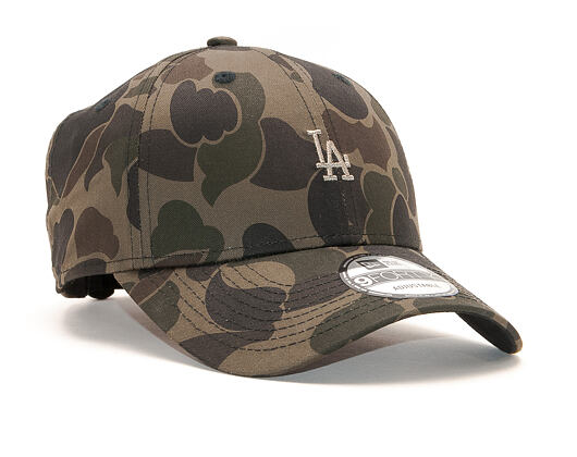 Kšiltovka New Era 9FORTY Los Angeles Dodgers Marine Navy Camo/Olive Strapback