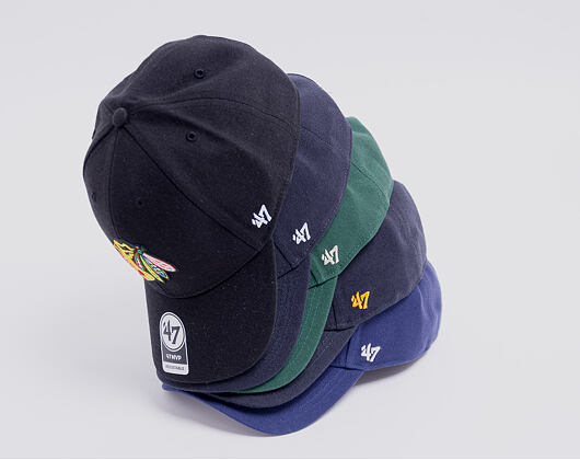 Kšiltovka 47 Brand Minnesota Wild MVP Dark Green Strapback