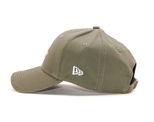 Dámská Kšiltovka New Era 9FORTY New York Yankees Heart Olive Strapback