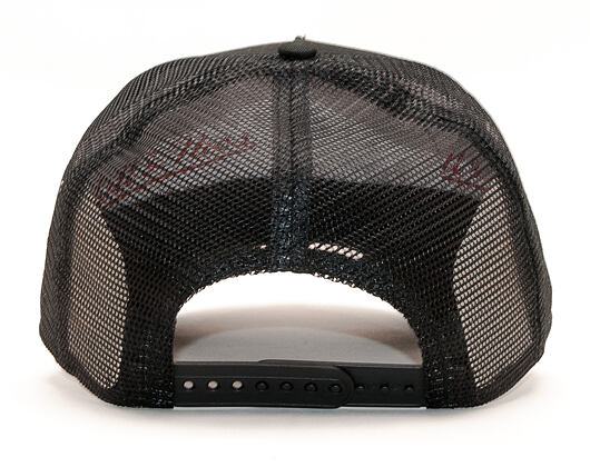Kšiltovka New Era 9FORTY A-Frame Trucker Patch Orange/Black/White Snapback