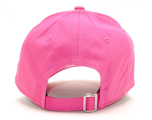Dámská Kšiltovka New Era 9FORTY Los Angeles Dodgers Essential Pink/White Strapback