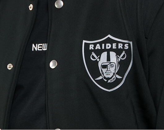 Bunda New Era Oakland Raiders Varsity Jacket Black