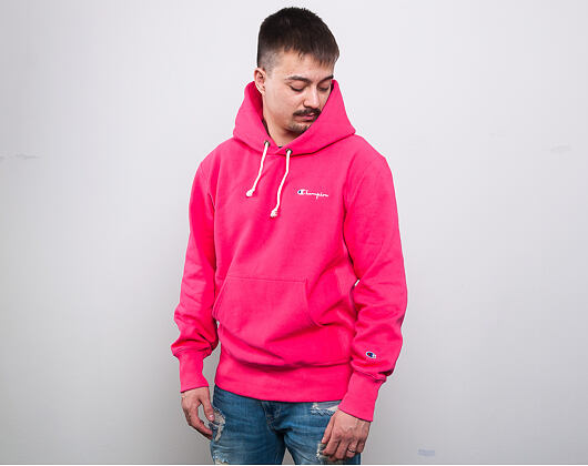 Mikina Champion 212967 Hooded Sweatshirt PS061 AZA Pink Snapbacks