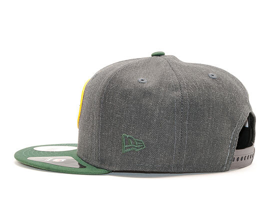 Kšiltovka New Era 9FIFTY Green Bay Packers Grey Heather/OTC Snapback