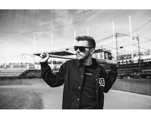 Bunda New Era Detroit Tigers Cooperstown Jacket Black