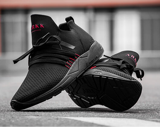 Boty ARKK Raven FG 2.0 S-E15 Triple Black Burnt Red ML1435-9940