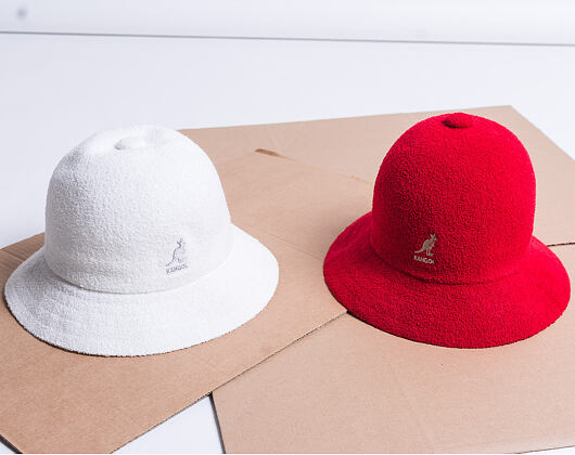 Klobouk Kangol Bermuda Casual White