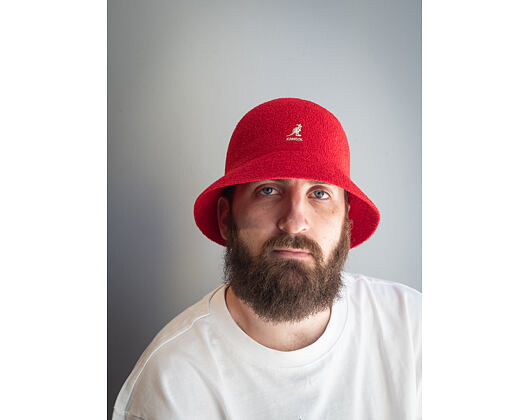 Klobouk Kangol Bermuda Casual Scarlet