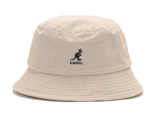 Klobouk Kangol Washed Bucket Khaki