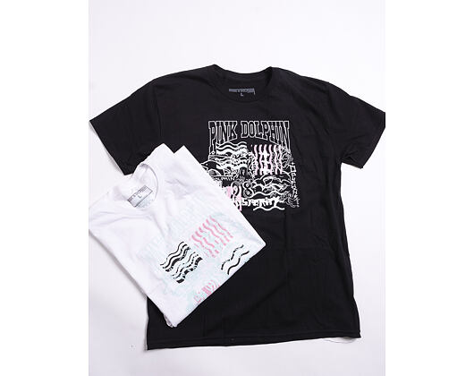 Triko Pink Dolphin Logo Sketch Tee Black PS1911LSBL
