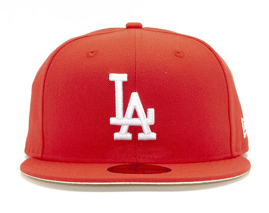 Kšiltovka New Era 59FIFTY Los Angeles Dodgers League Essential Fade Red