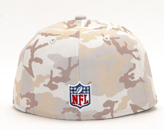 Kšiltovka New Era 59FIFTY Green Bay Packers Camo Sand