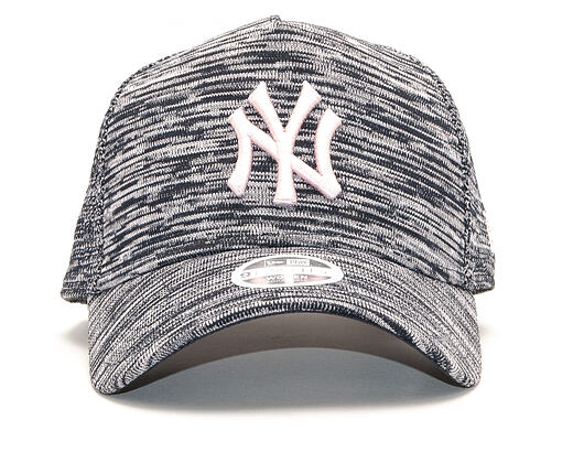 Dámská Kšiltovka New Era 9FORTY A-Frame Trucker New York Yankees Engineered Fit Navy/White/Pink