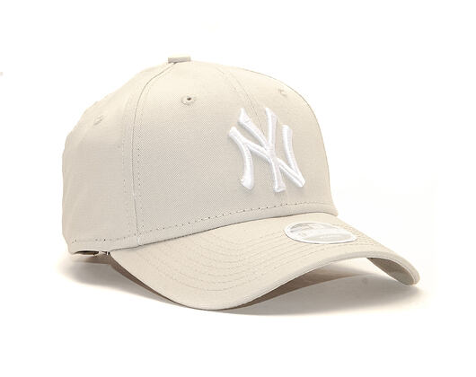 Dámská Kšiltovka New Era 9FORTY New York Yankees Essential Stone/White