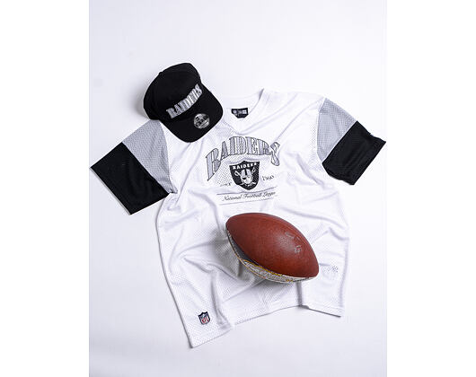 Triko New Era Oakland Raiders Team Established Jersey White