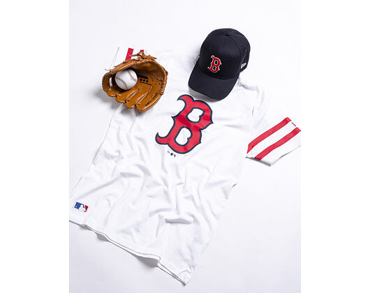 Triko New Era Boston Red Sox Team Logo White