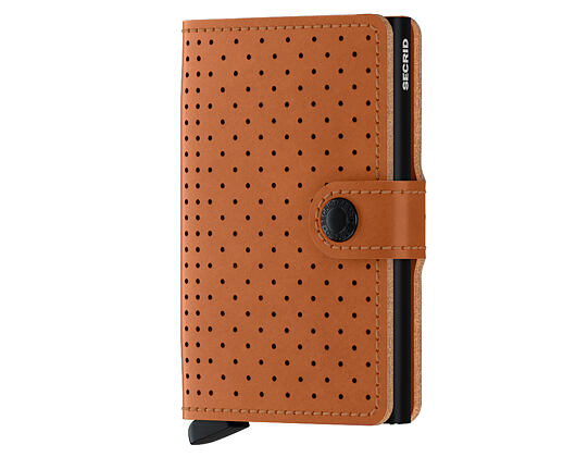 Peněženka Secrid Miniwallet Perforated Cognac