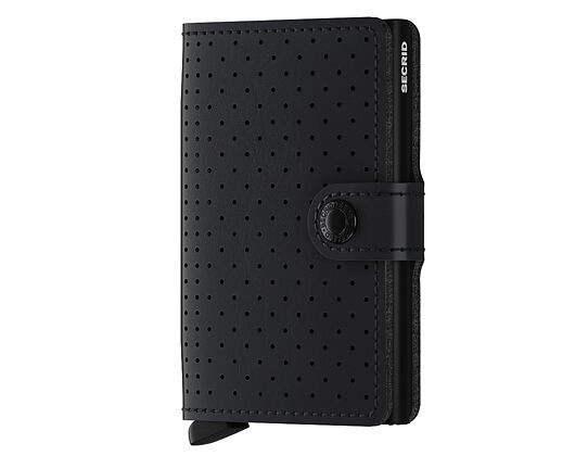 Peněženka Secrid Miniwallet Perforated Black