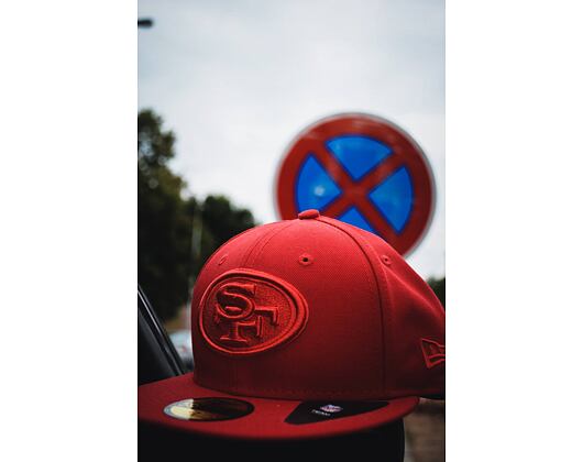 Kšiltovka New Era 59FIFTY San Francisco 49ers Tonal Red