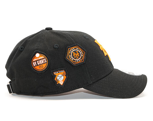 Kšiltovka New Era 9FORTY New York Giants Cooperstown Patched Black