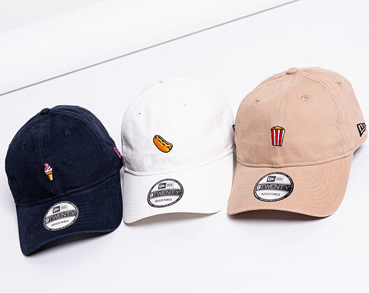 Kšiltovka New Era 9TWENTY Brushed Icons White