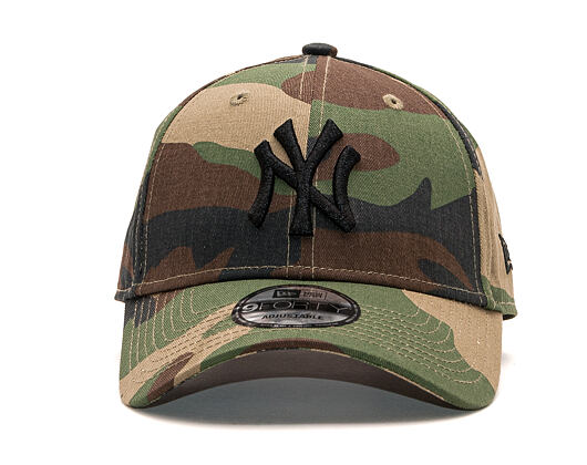 Kšiltovka New Era 9FORTY MLB League Basic New York Yankees Strapback Camo