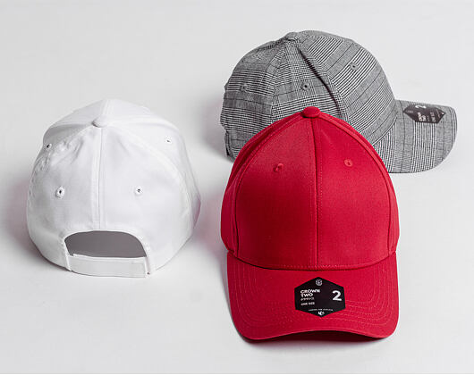 Kšiltovka State of WOW Judeglan Check Crown 2 Black/White Strapback