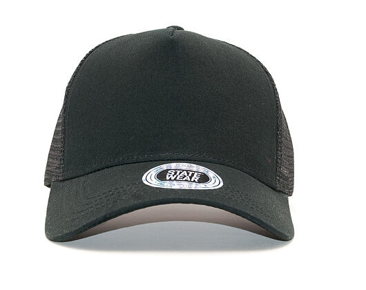 Kšiltovka STATEWEAR Gifford Baseball Trucker Cap Black