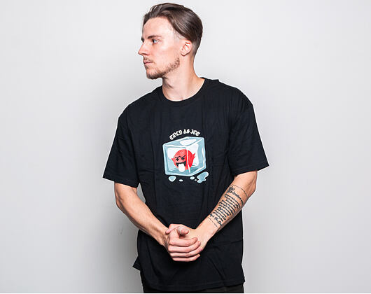Triko Pink Dolphin Cold As Ice Black
