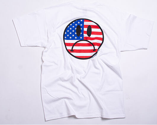 Triko HUF Bummer USA White