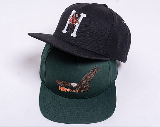 Kšiltovka HUF Wing Span Botanical Green
