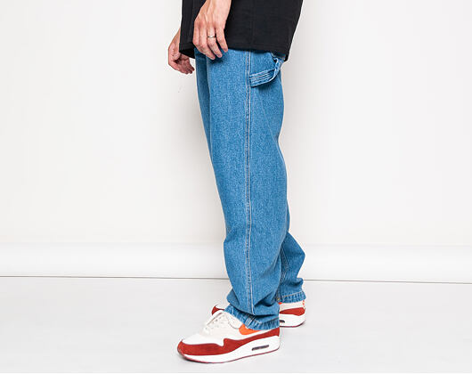 Kalhoty Karl Kani Denim Baggy blue